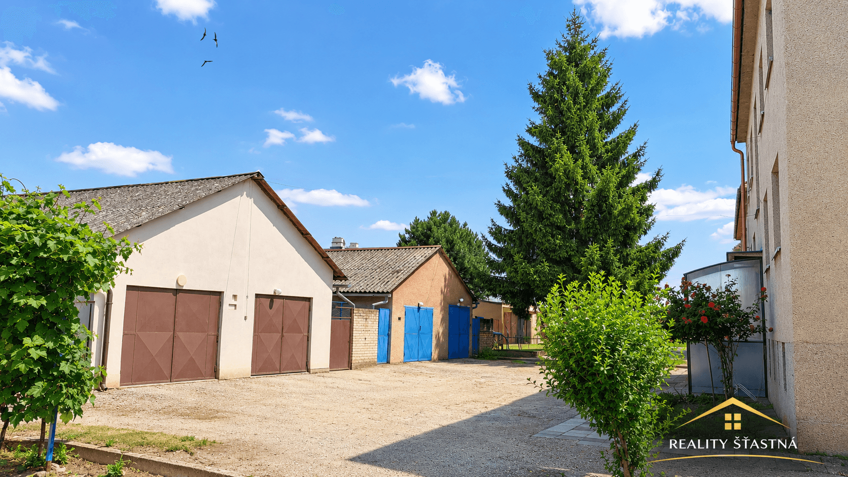 Byt Prušánky s garáží, zahradou a zahradním domkem 5